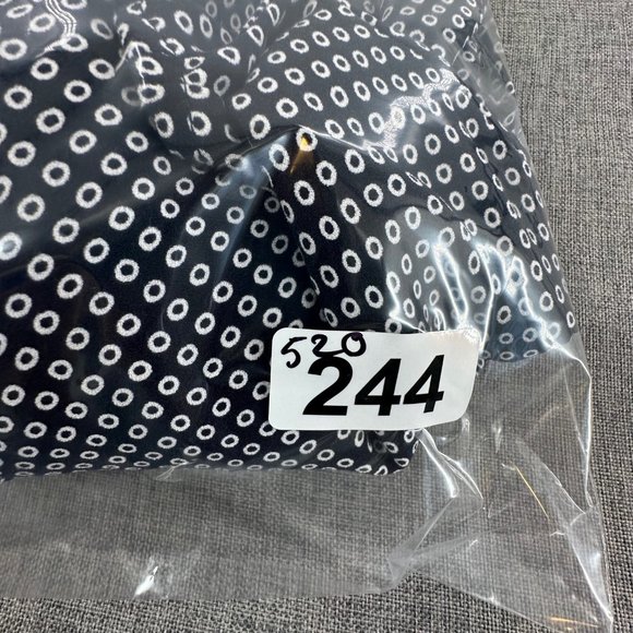 Ann Taylor Fit & Flare Dress Polka Dot V-Neck Sleeveless Size 4 Polyester Zipper - Picture 13 of 13